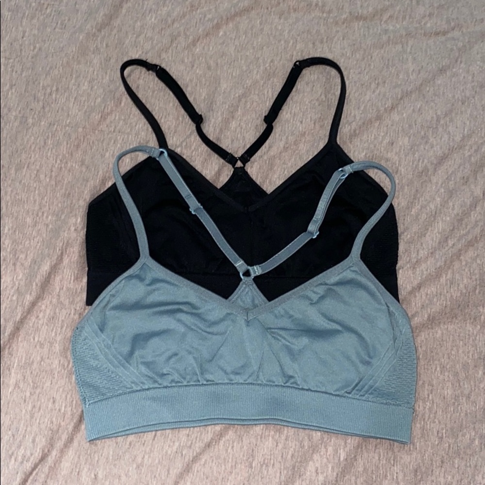 Victoria’s Secret PINK pair of 2 lounge bras SMALL